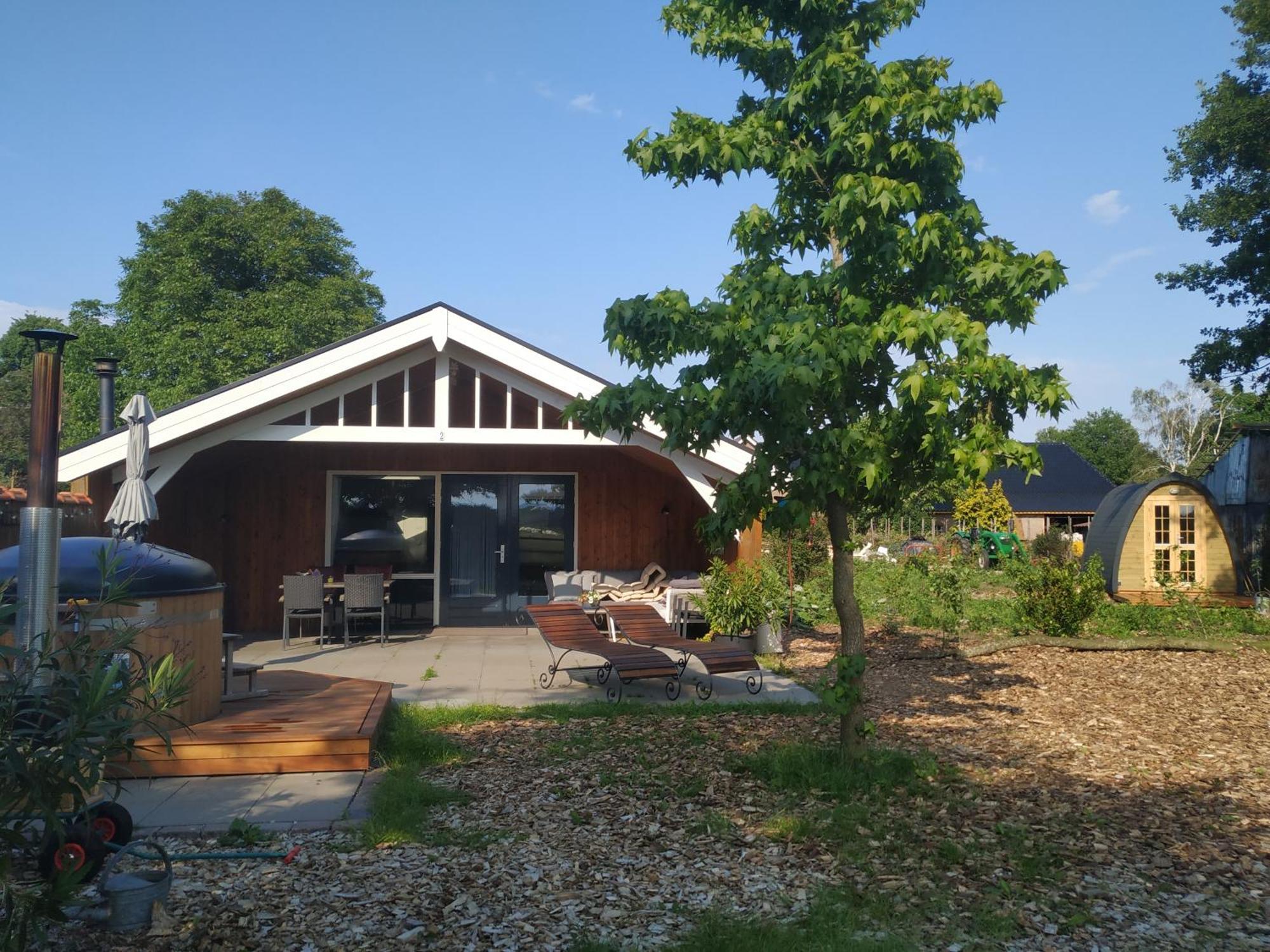 Chalet "Het Biggetje" Hottub - Sauna Volkel Εξωτερικό φωτογραφία